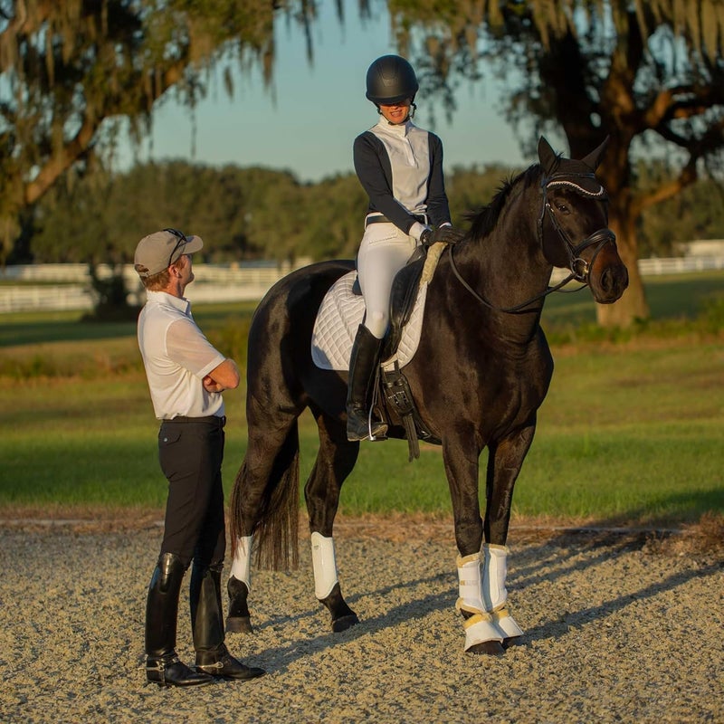 Equinavia Lars Mens Equestrian Short Sleeved Show Shirt - Image 4